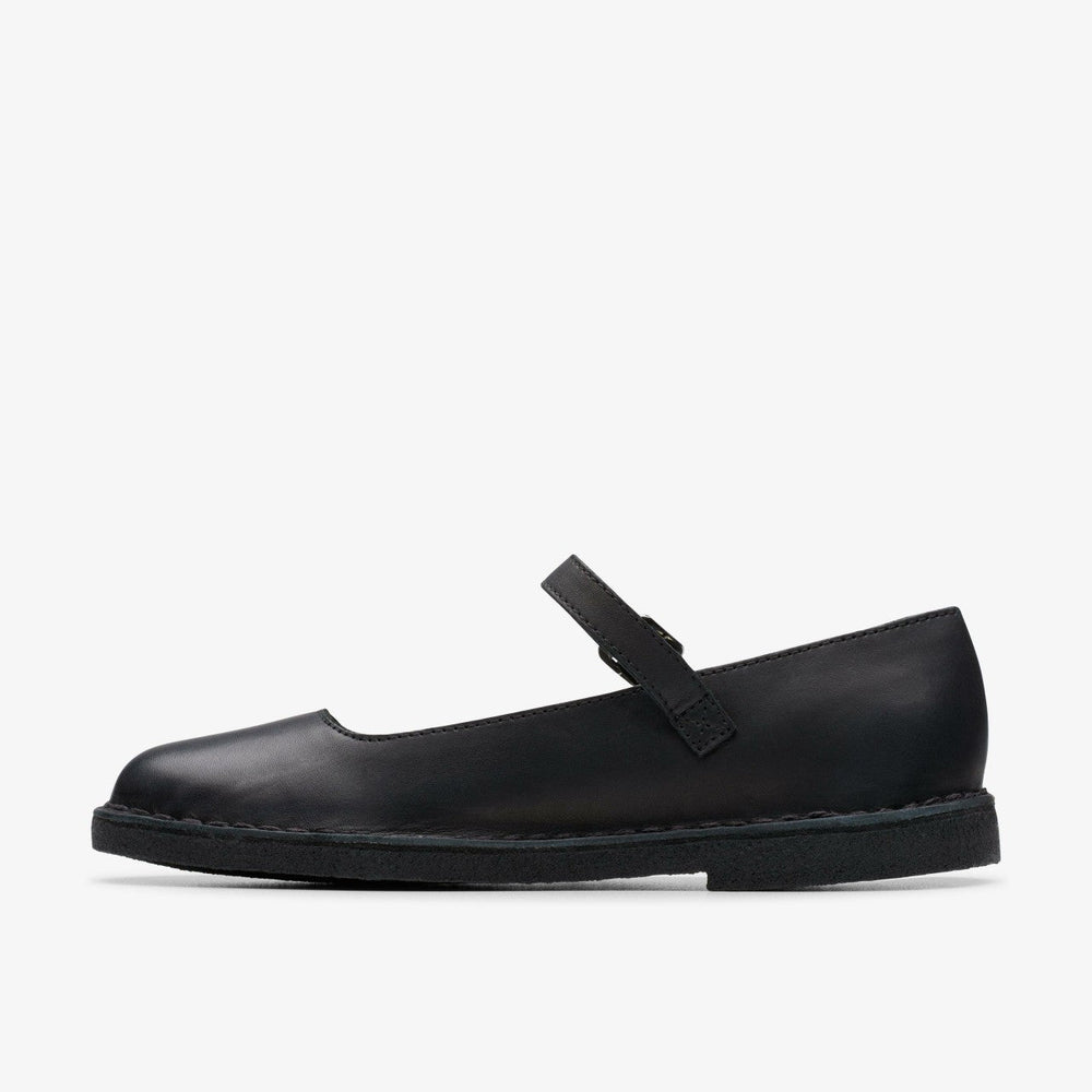Desert Jane Black Leather
