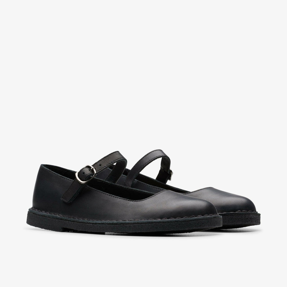 Desert Jane Black Leather
