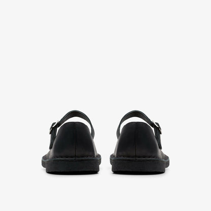 Desert Jane Black Leather