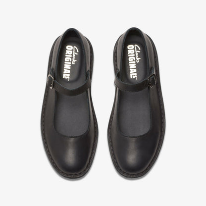 Desert Jane Black Leather