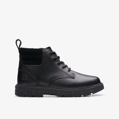 Lorcam Trail Kid Black Leather