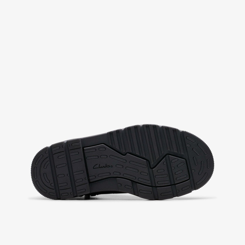 Lorcam Trail Kid Black Leather