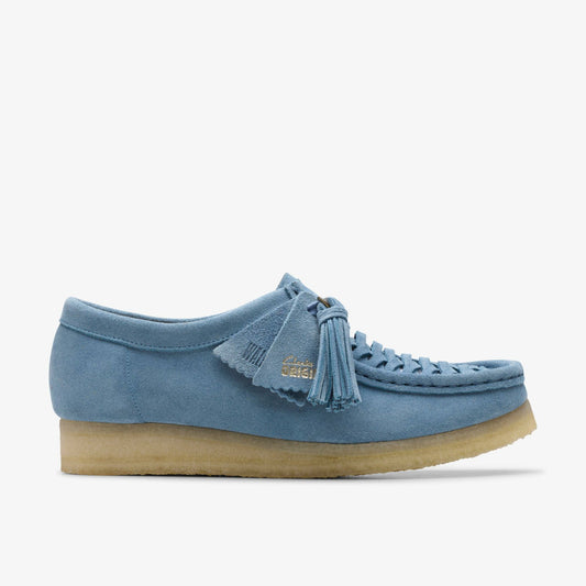 Wallabee Weave Powder Blue Suede