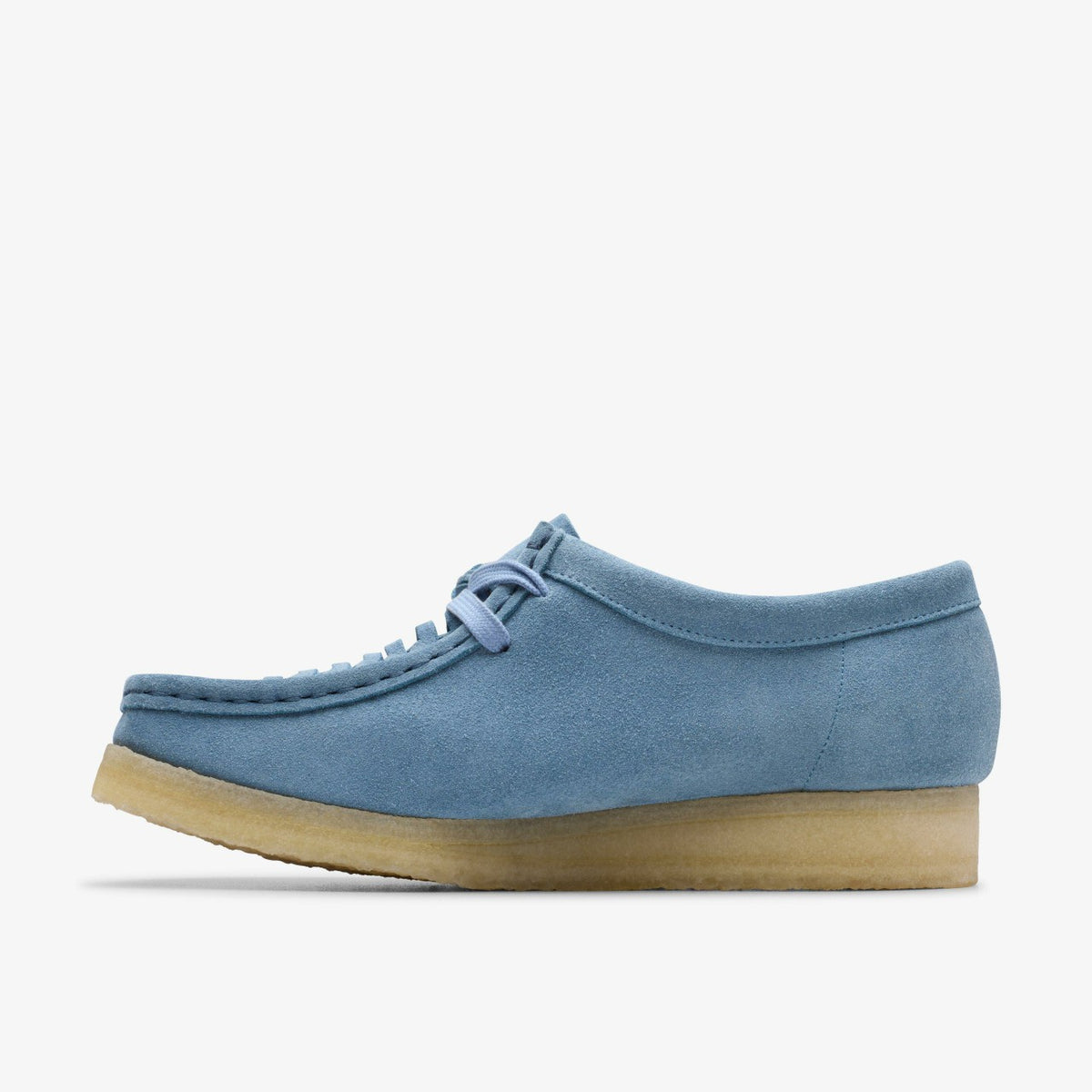 Wallabee Weave Powder Blue Suede