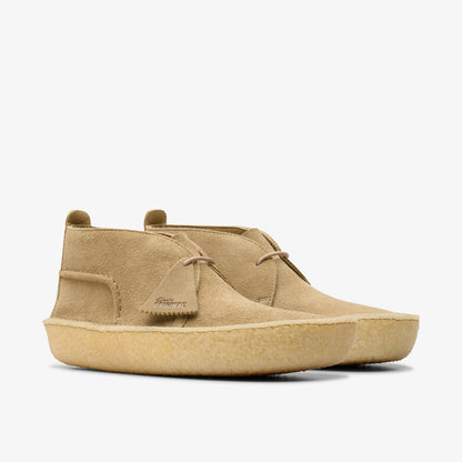 Desert Rain Dark Sand Suede