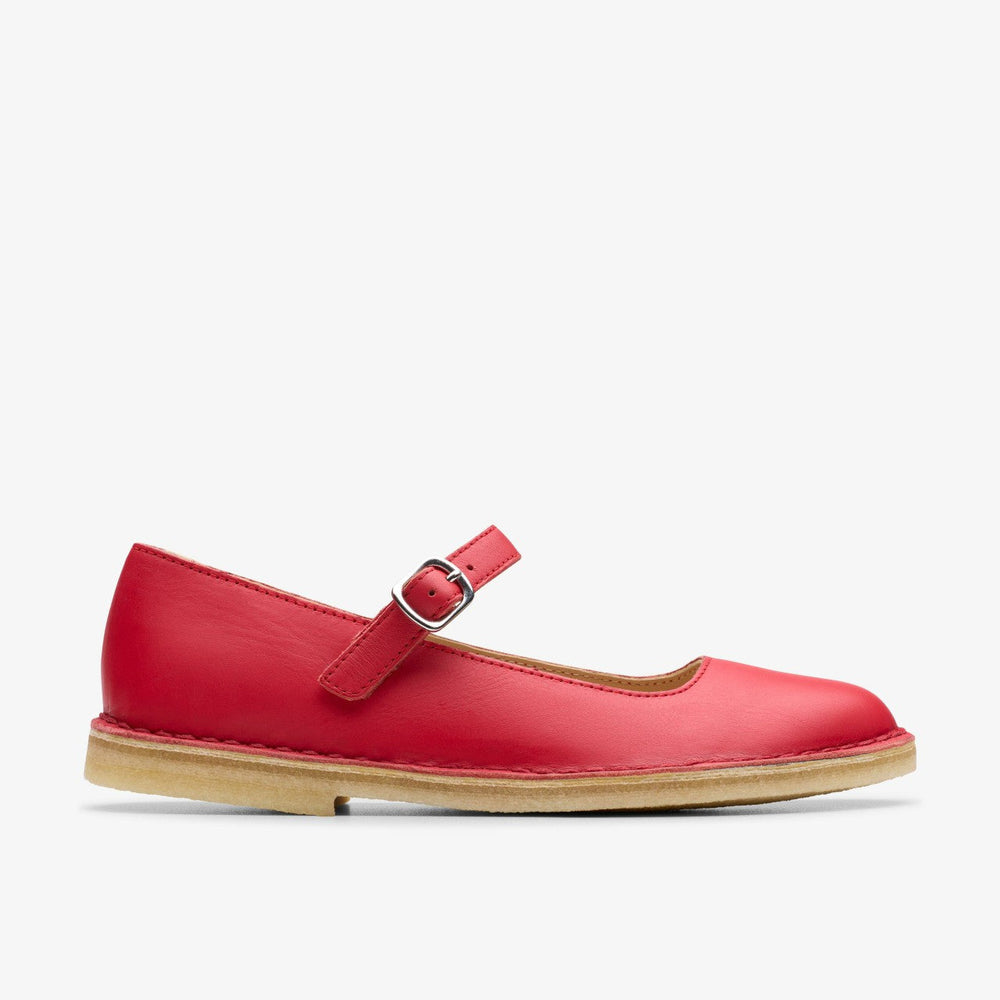 Desert Jane Red Leather