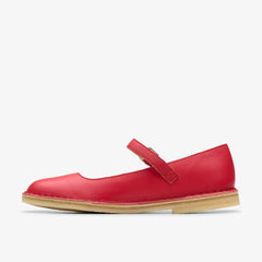 Desert Jane Red Leather