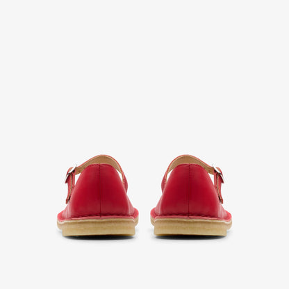Desert Jane Red Leather