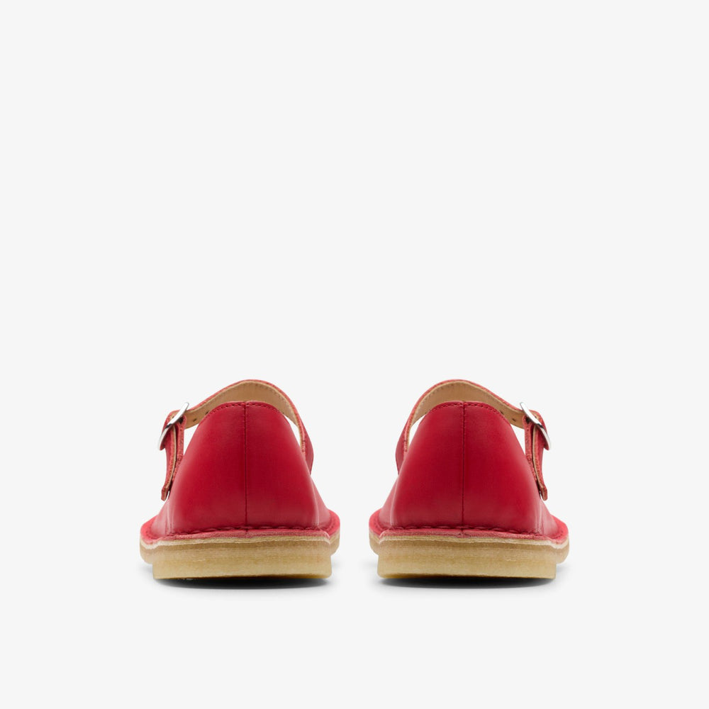 Desert Jane Red Leather
