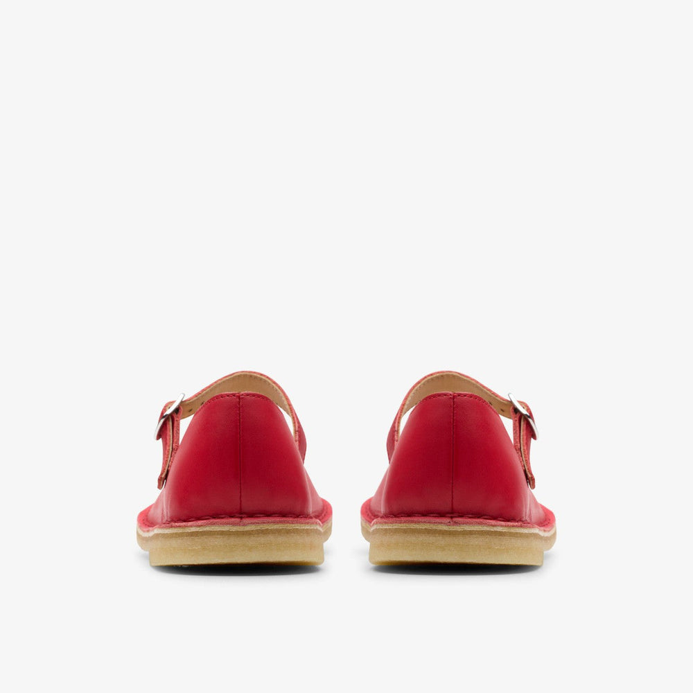 Desert Jane Red Leather