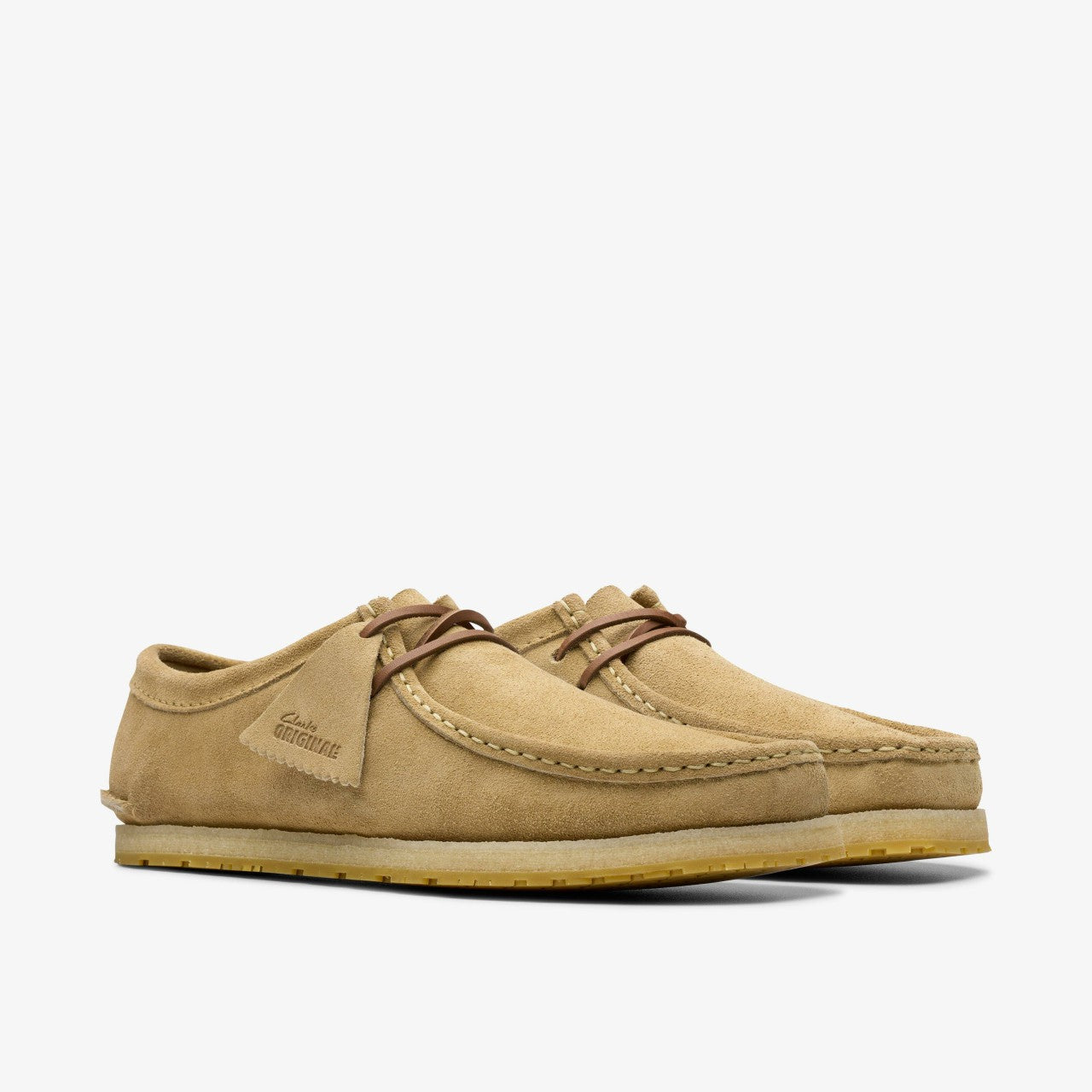 Godney Lace Dark Sand Suede