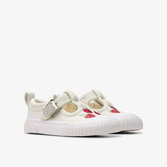 Foxing Berry Toddler Silver Fabric