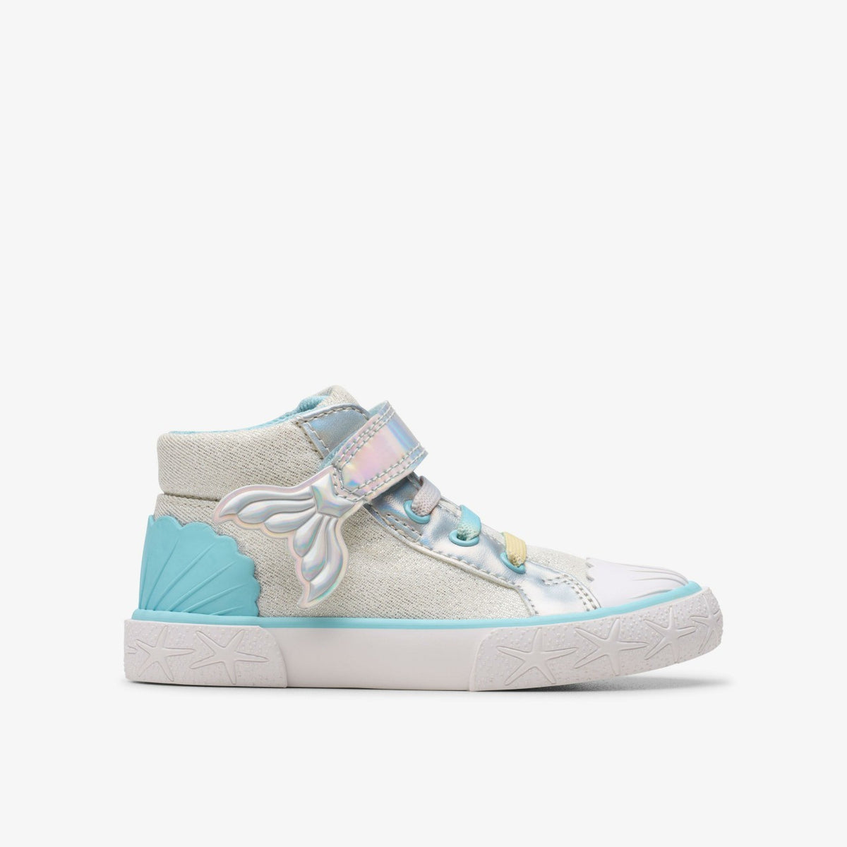 Foxing Wish Hi Toddler Silver Fabric