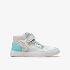 Foxing Wish Hi Toddler Silver Fabric