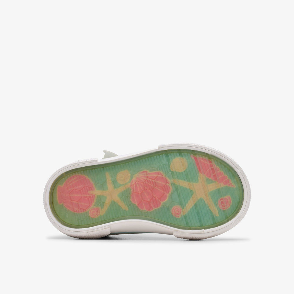 Foxing Wish Hi Toddler Silver Fabric