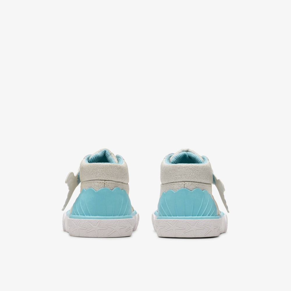 Foxing Wish Hi Toddler Silver Fabric