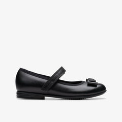 Finja Tap Kid Black Leather