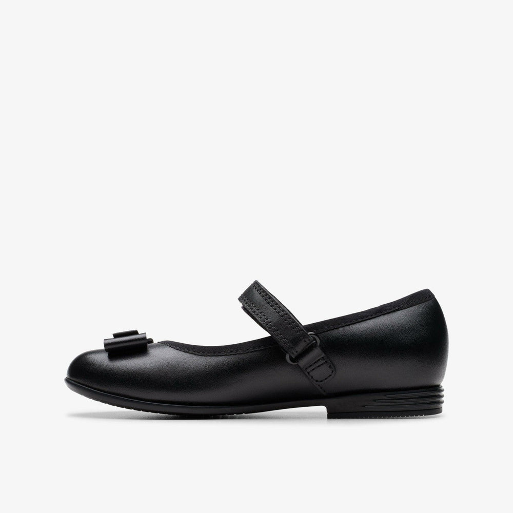 Finja Tap Kid Black Leather