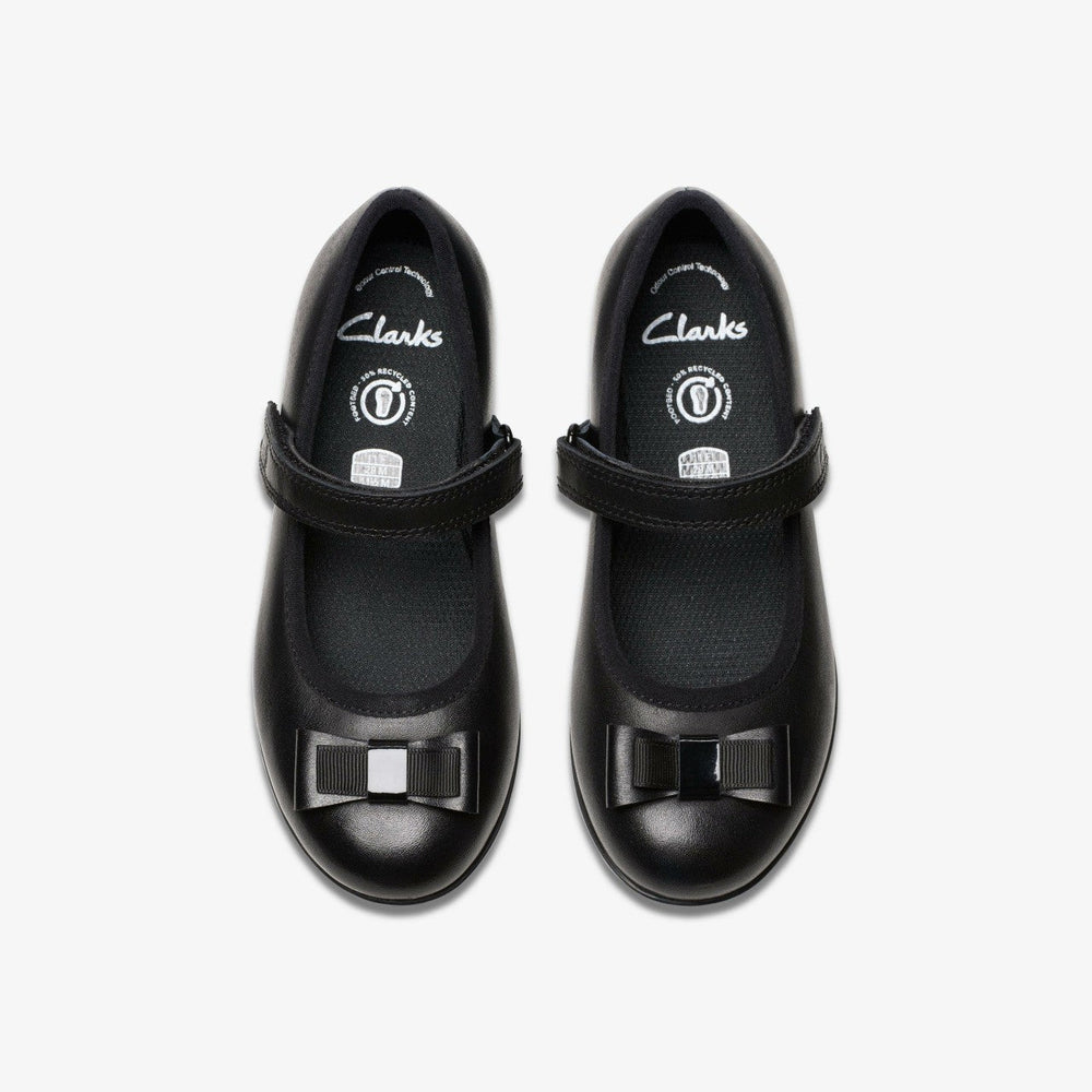 Finja Tap Kid Black Leather
