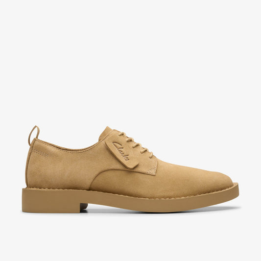 Martock Lace Dark Sand Suede