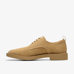 Martock Lace Dark Sand Suede