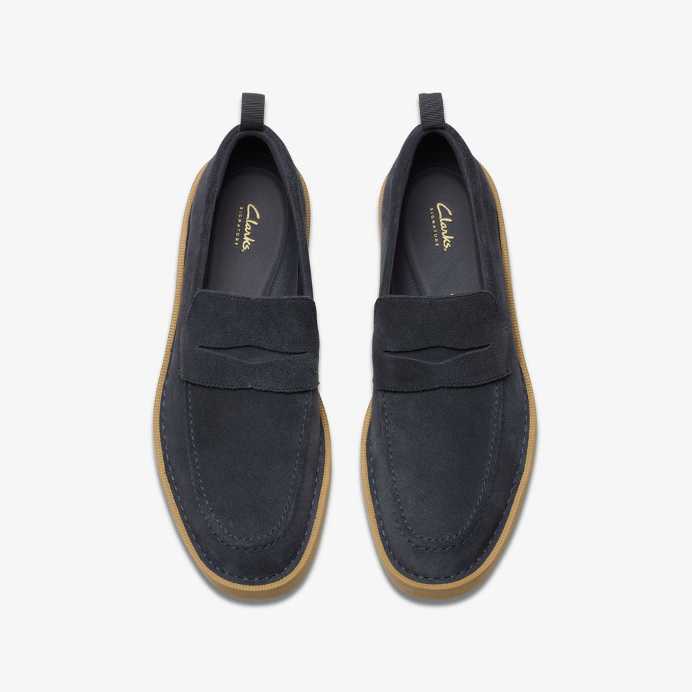 Martock Lo Navy Suede