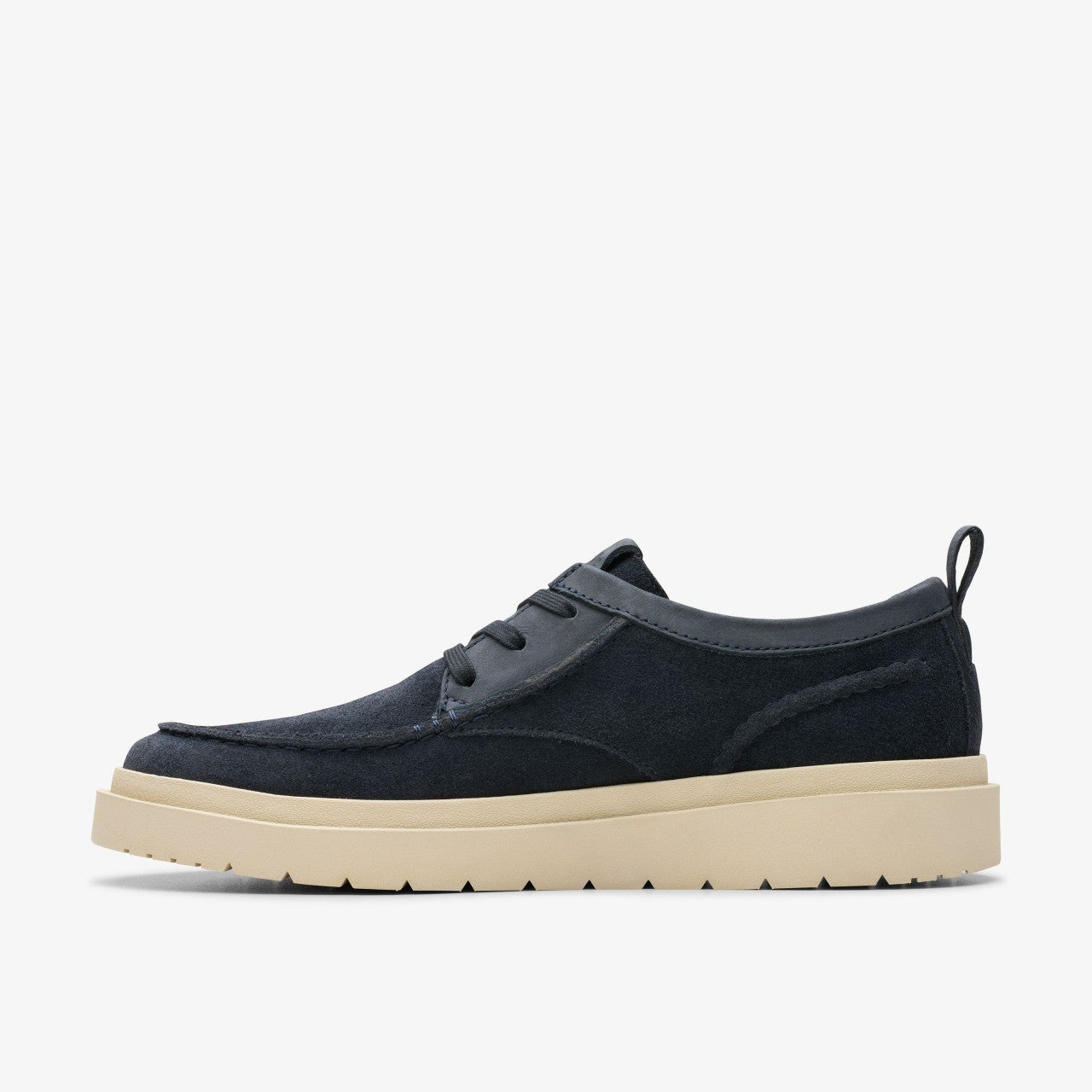 Polden Moc Navy Suede