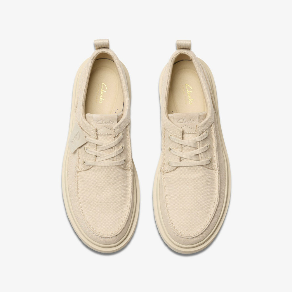 Polden Moc Off White Canvas