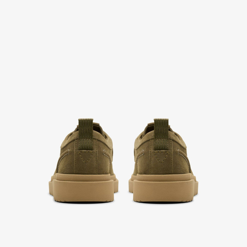 Polden Moc Olive Suede