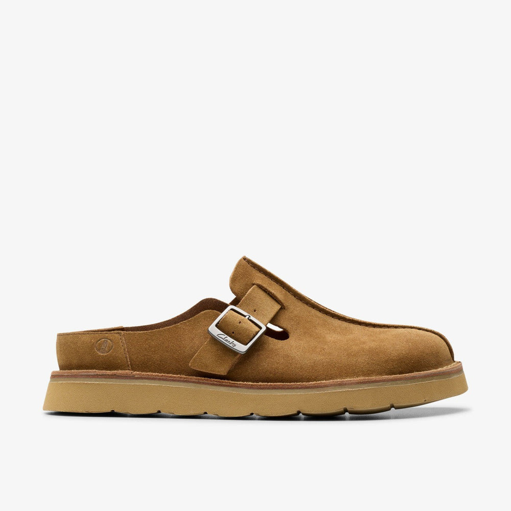 Solsbury Mule Cola Suede
