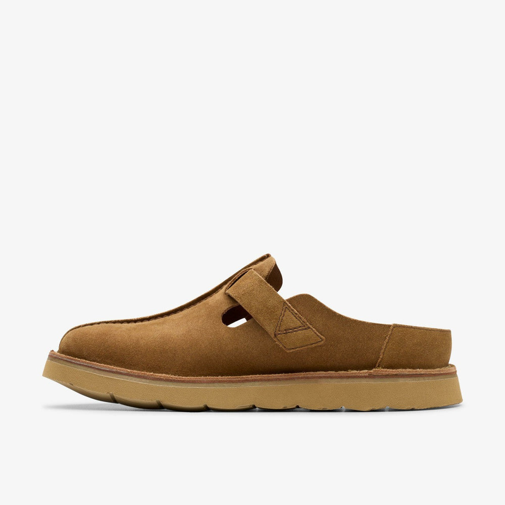 Solsbury Mule Cola Suede