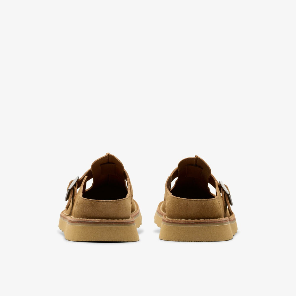 Solsbury Mule Cola Suede