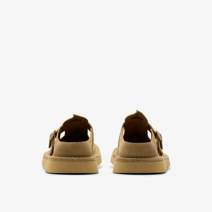 Solsbury Mule Dark Sand Suede