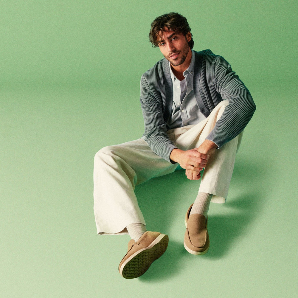 Torford Easy Dark Sand Suede