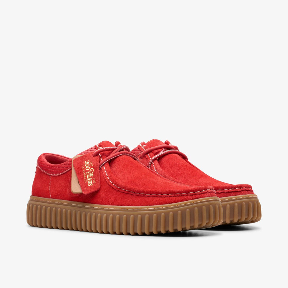 Torhill Lo Red Suede