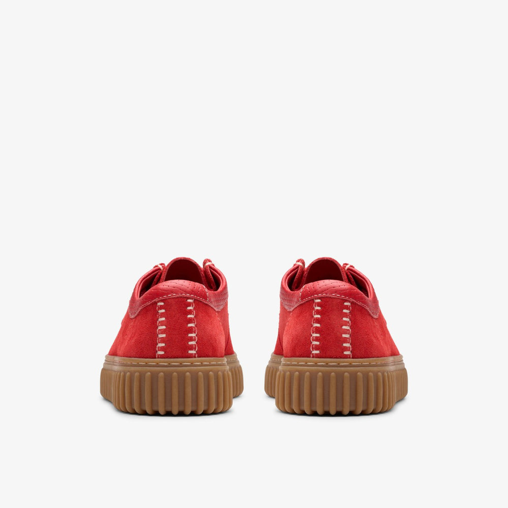 Torhill Lo Red Suede