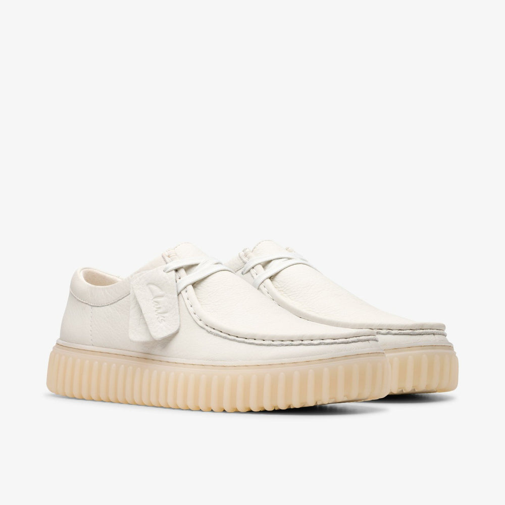 Torhill Lo White Leather