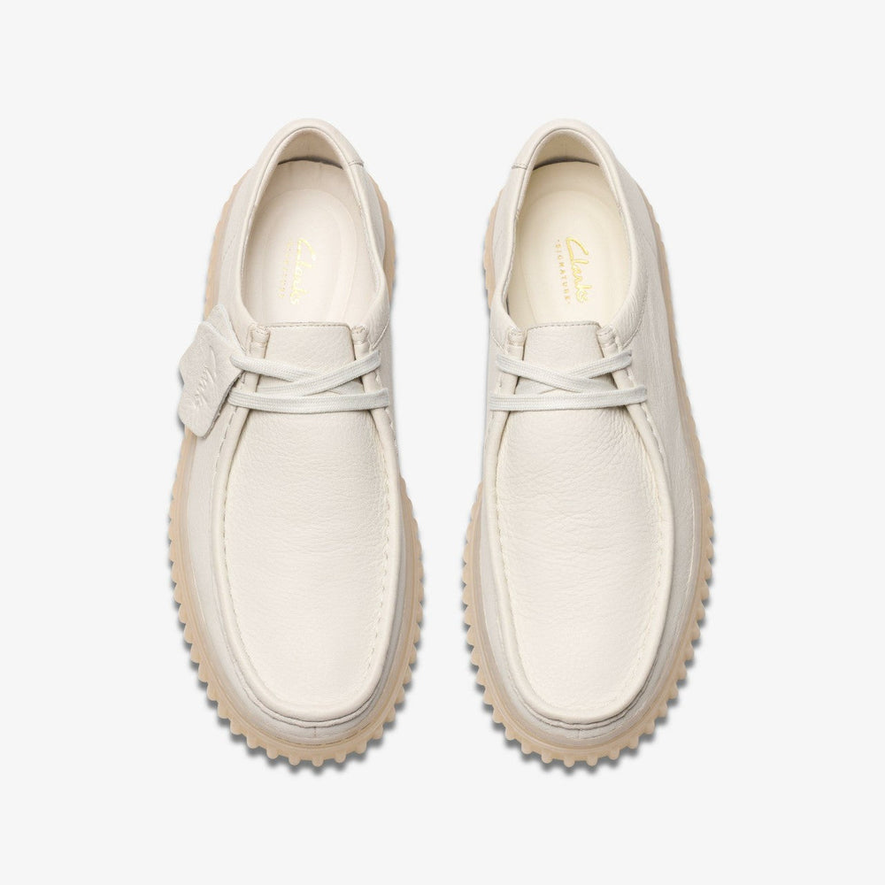 Torhill Lo White Leather