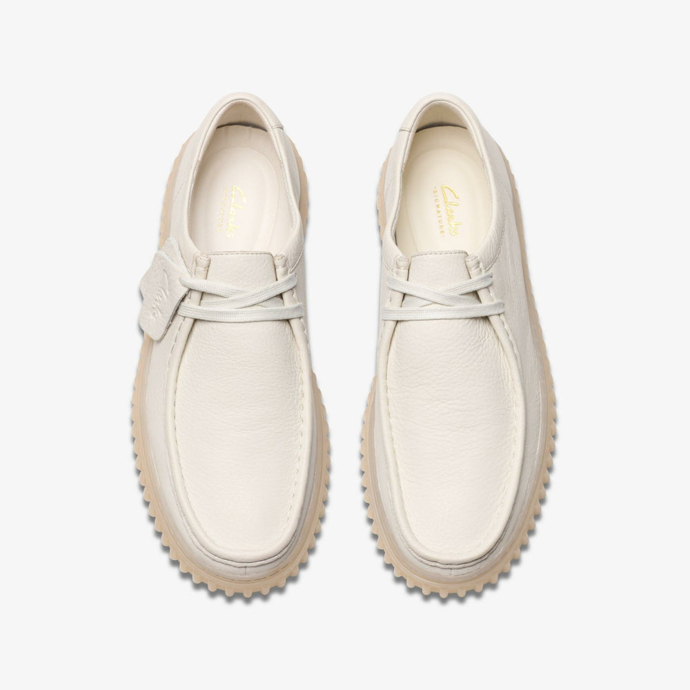 Torhill Lo White Leather