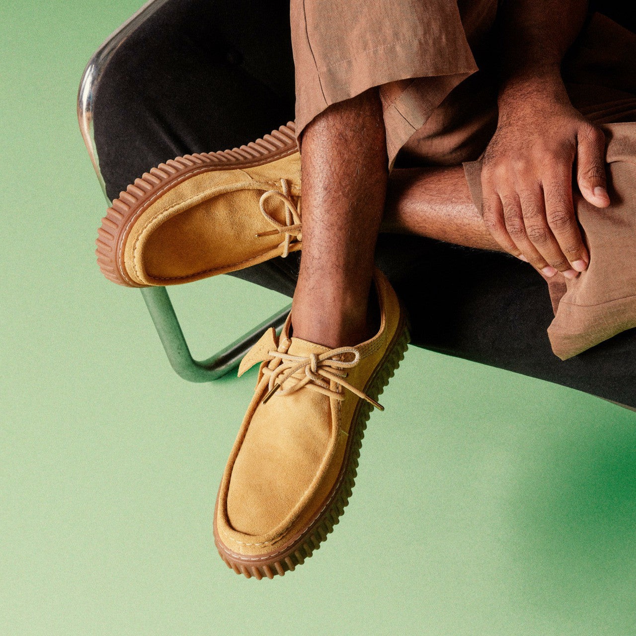 Torhill Lo Golden Tan Suede