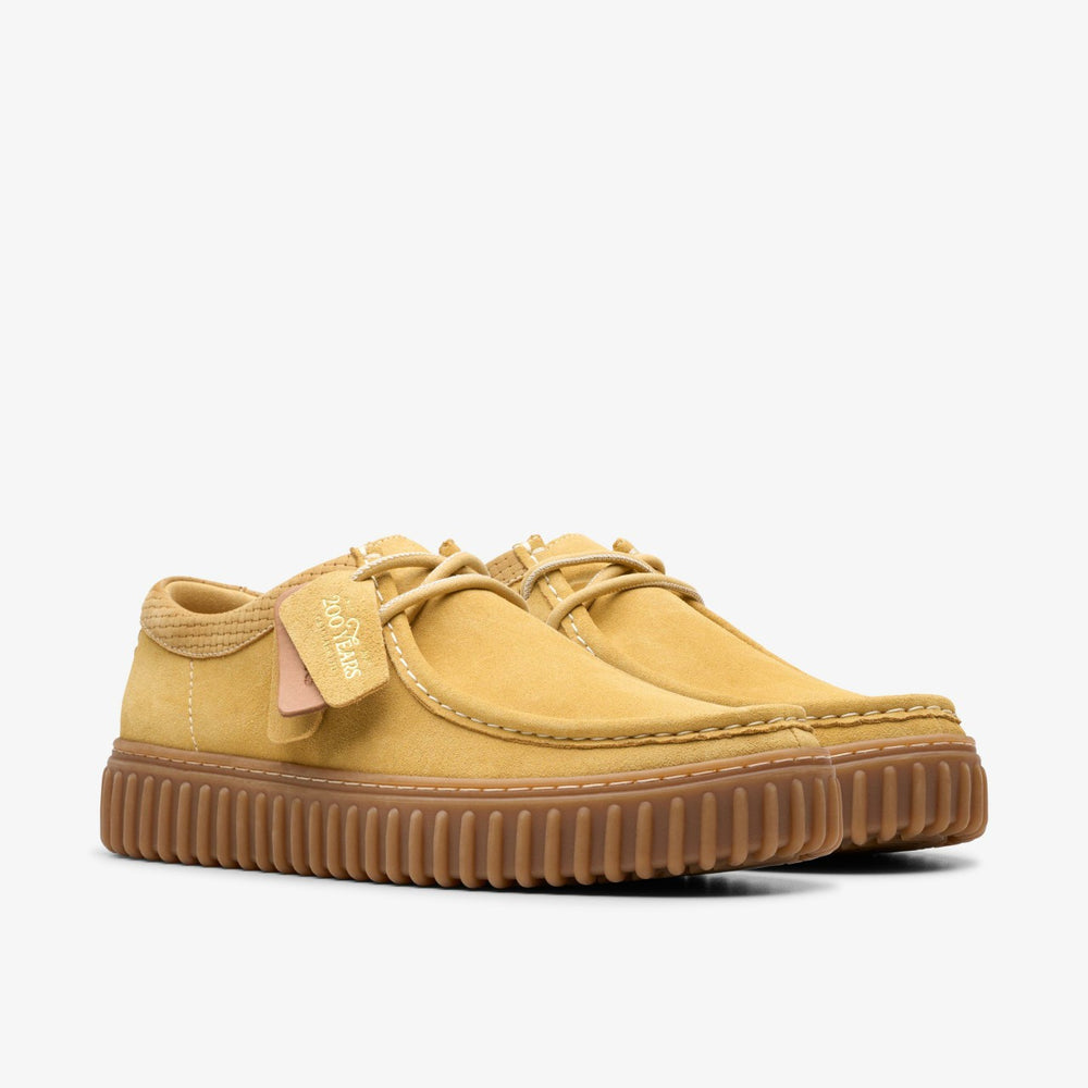 Torhill Lo Golden Tan Suede