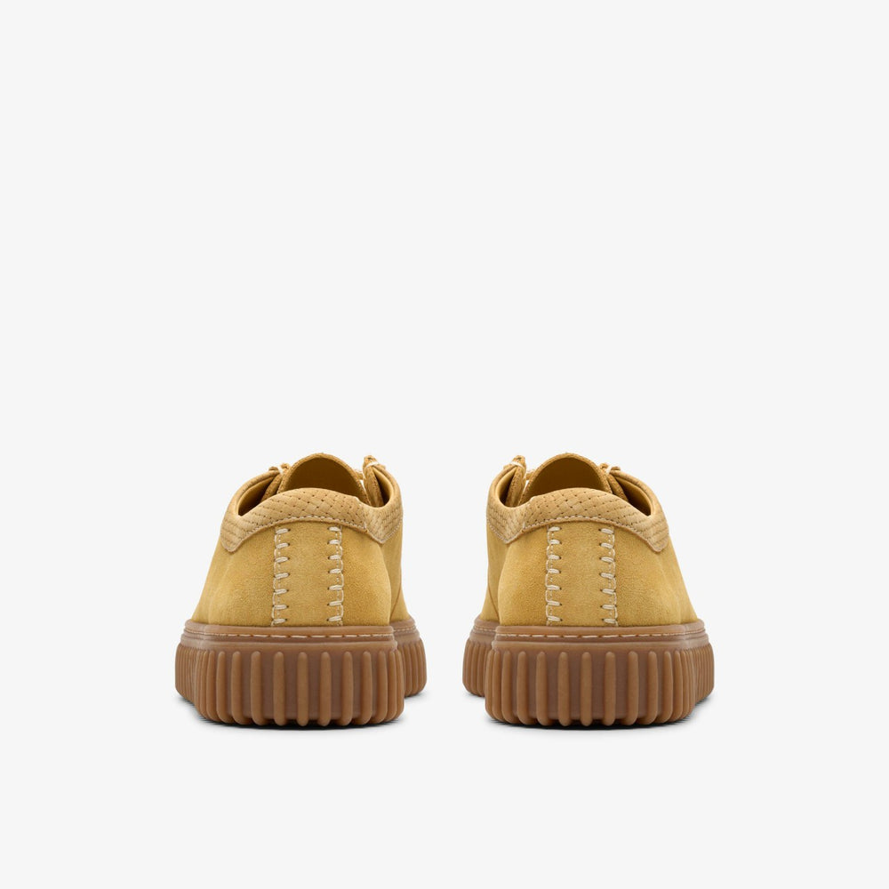 Torhill Lo Golden Tan Suede