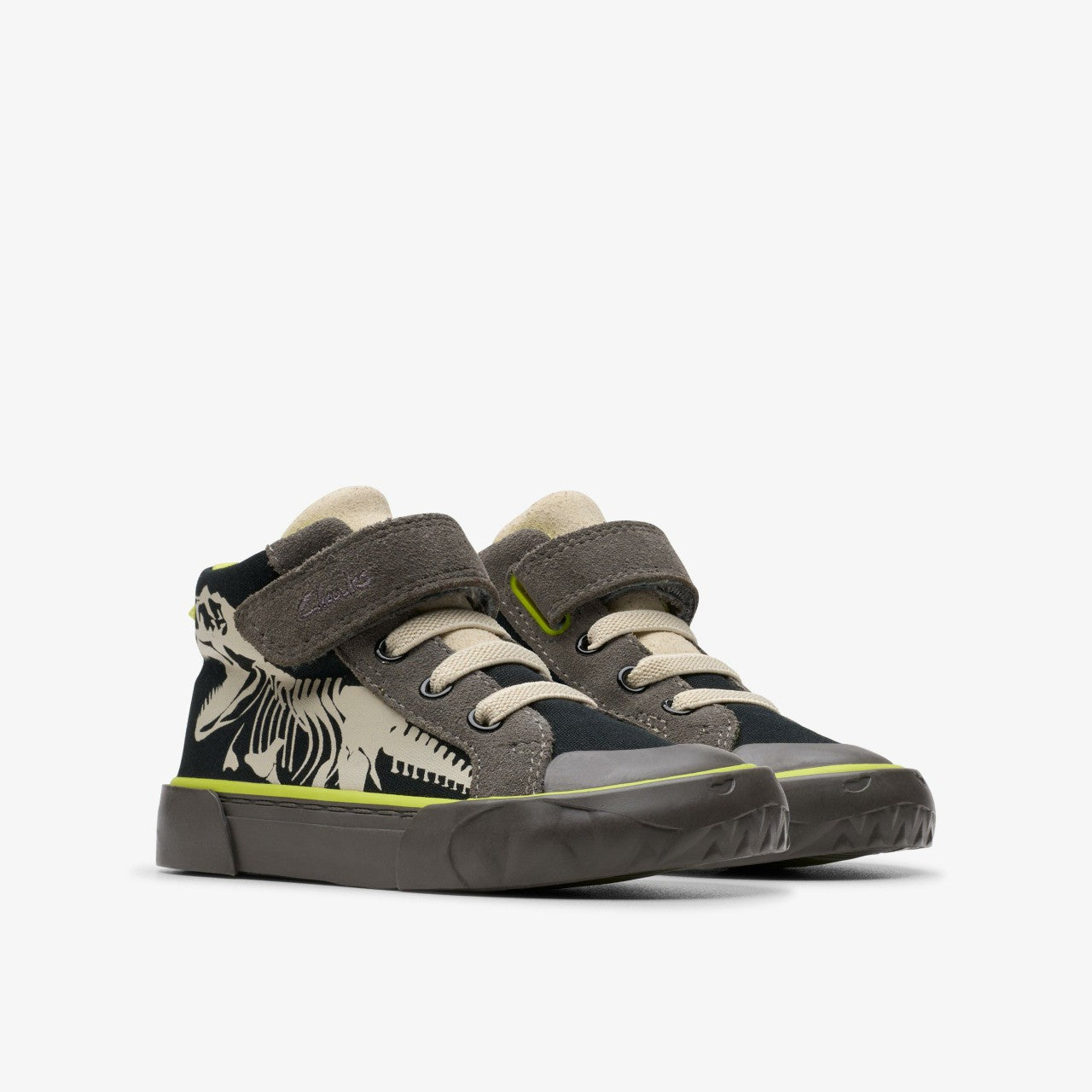 Foxing Rex Hi Toddler Black Canvas
