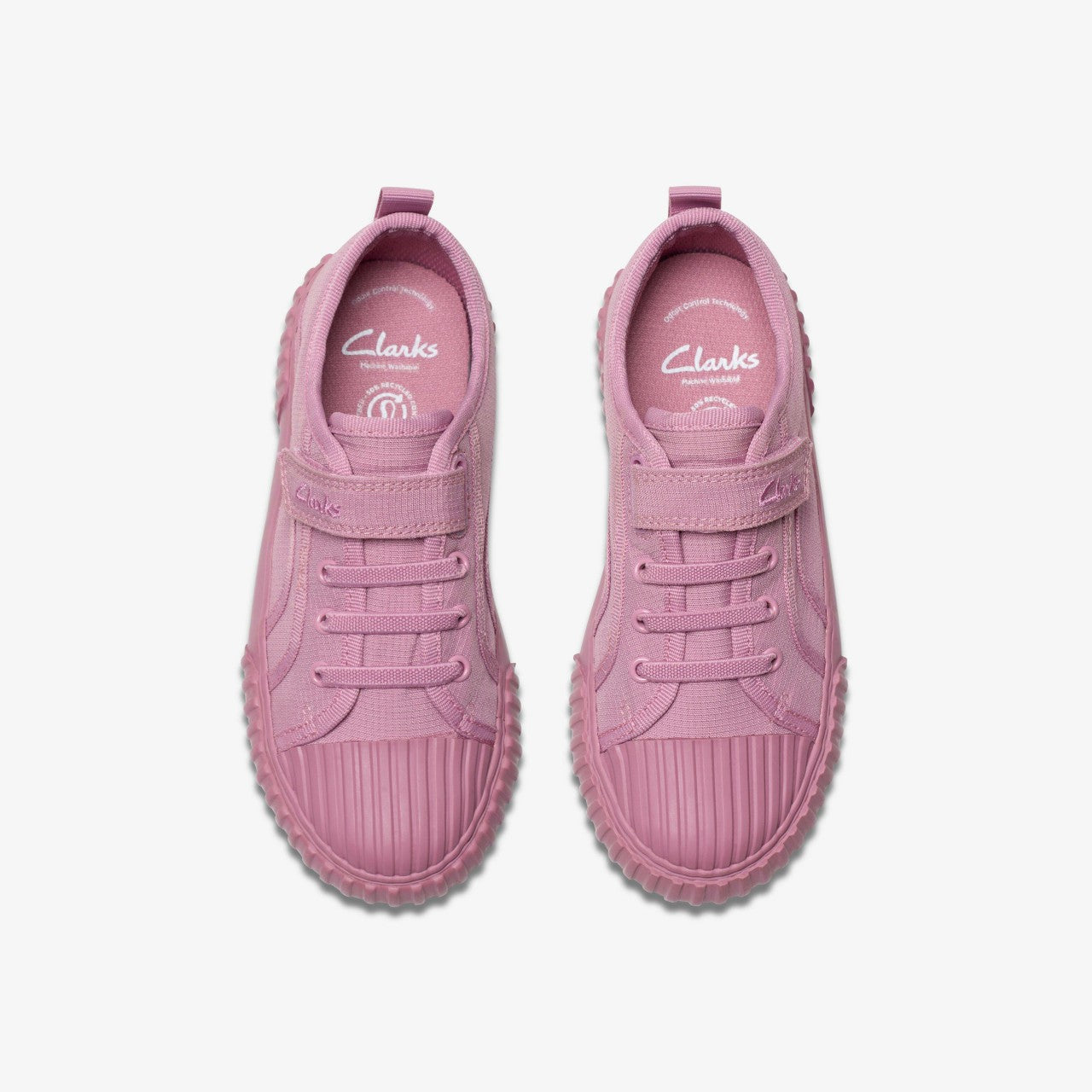 Foxing Stitch Kid Pink Fabric