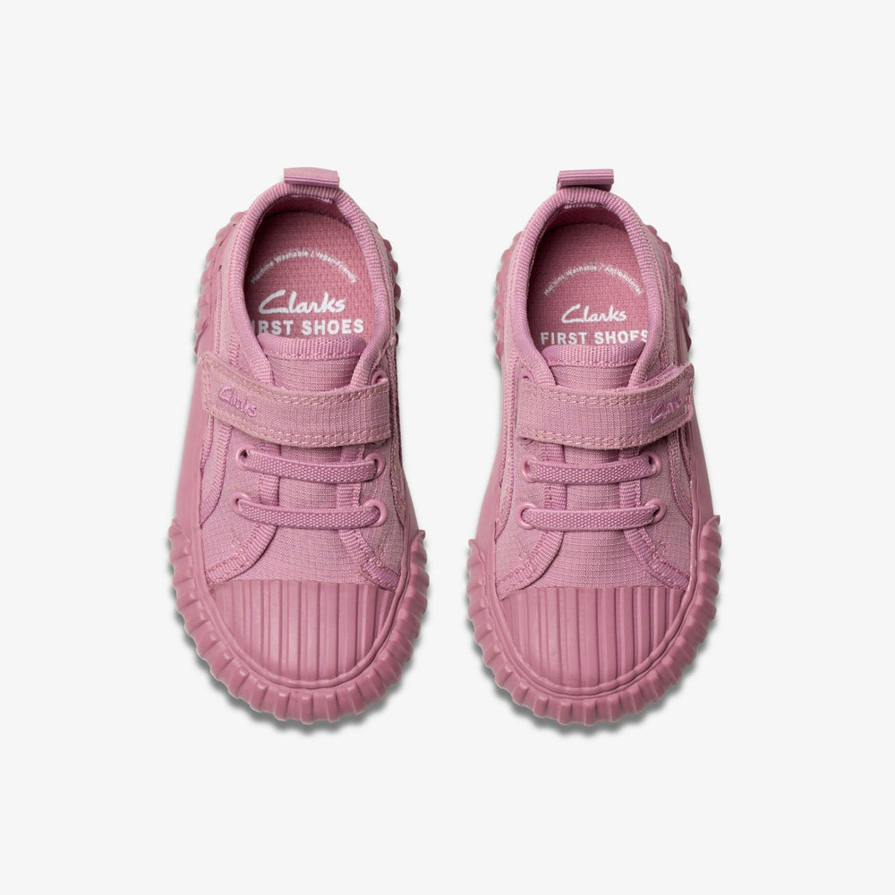 Foxing Stitch Toddler Pink Fabric