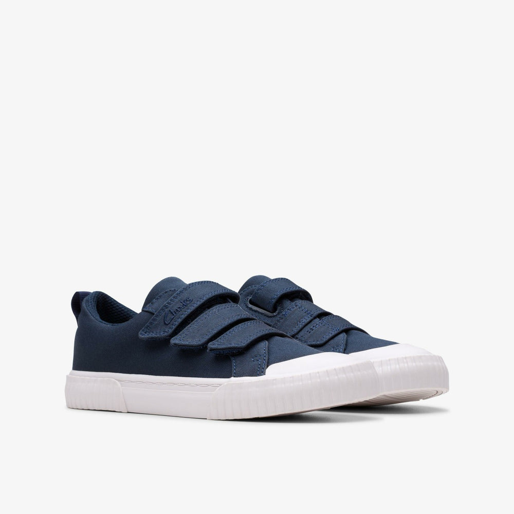 Foxing Vibe Kid Navy Canvas