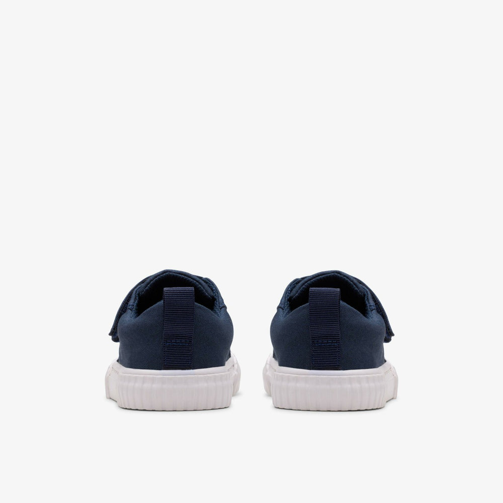 Foxing Vibe Toddler Navy Canvas