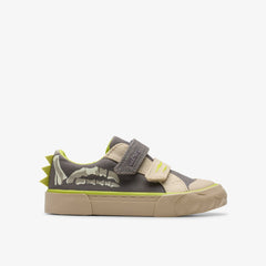 Foxing Stomp Toddler Grey Canvas