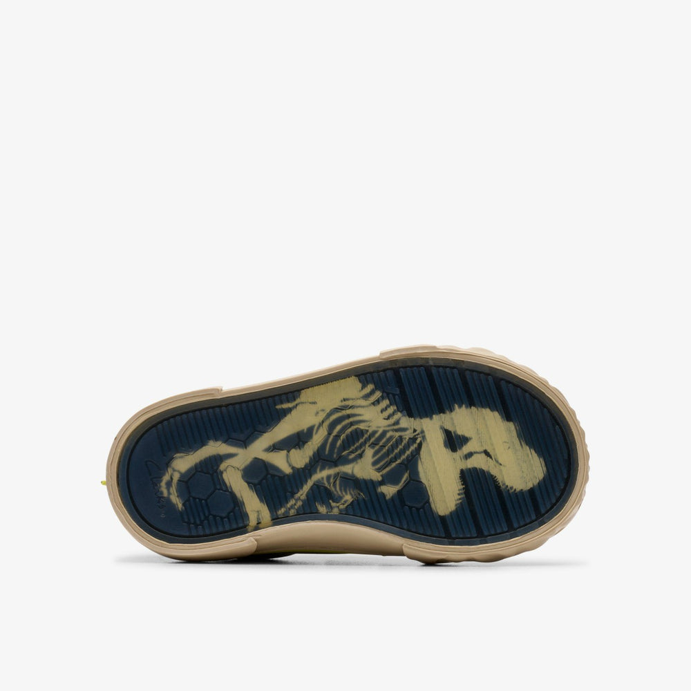 Foxing Stomp Toddler Grey Canvas