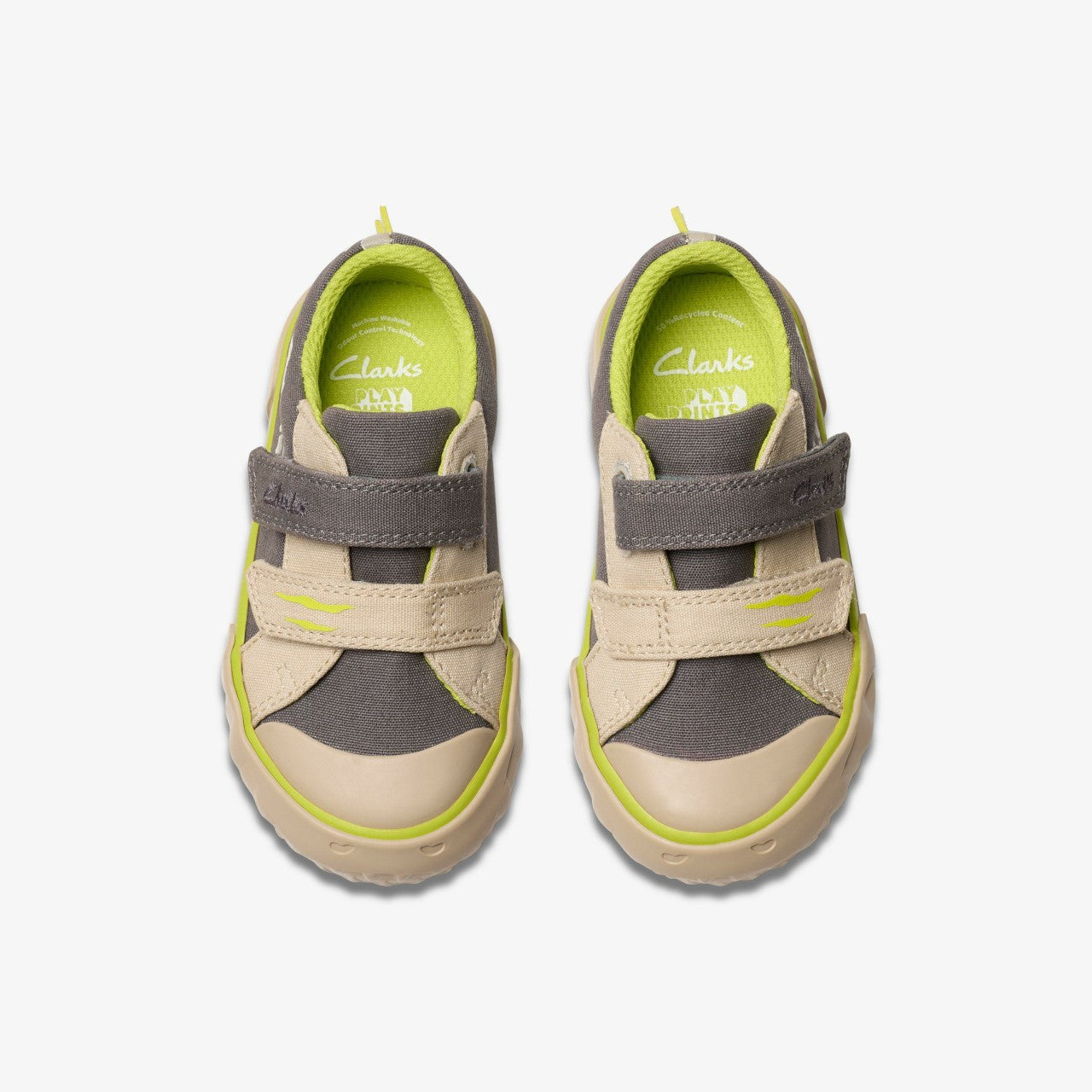 Foxing Stomp Toddler Grey Canvas